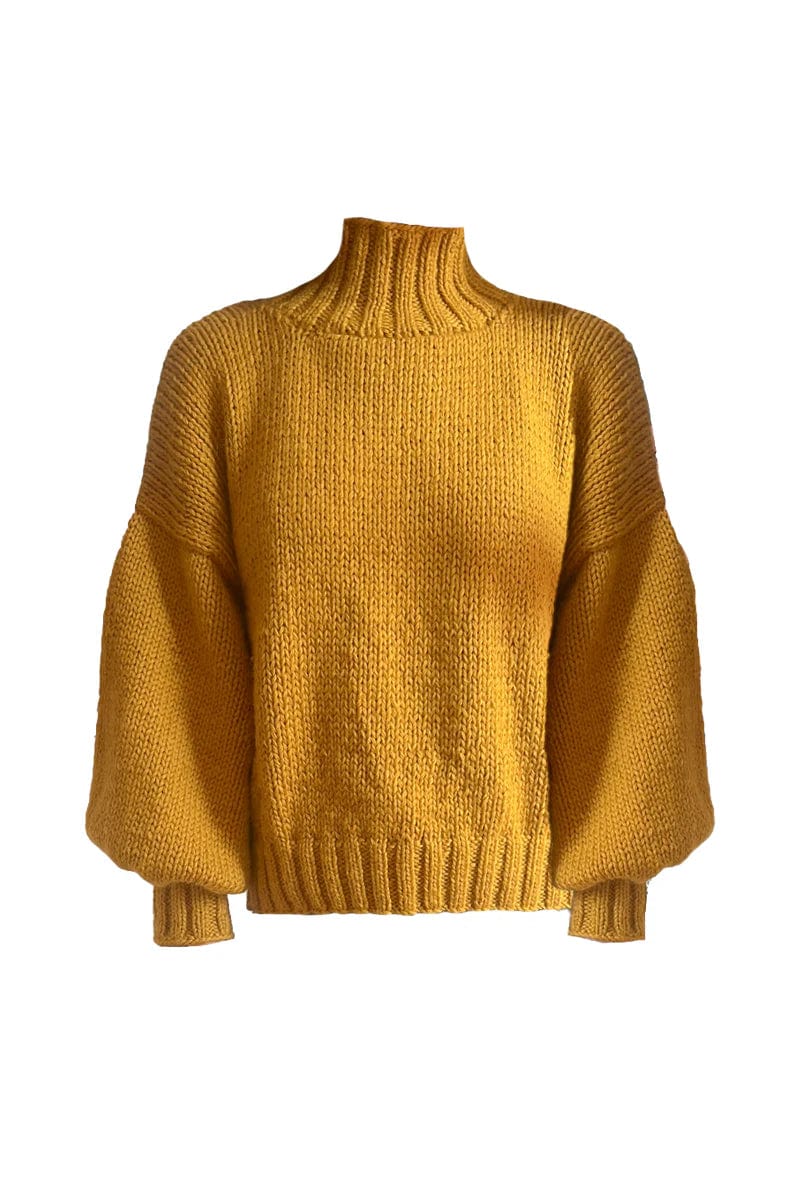 Evie Midi turtleneck sweater