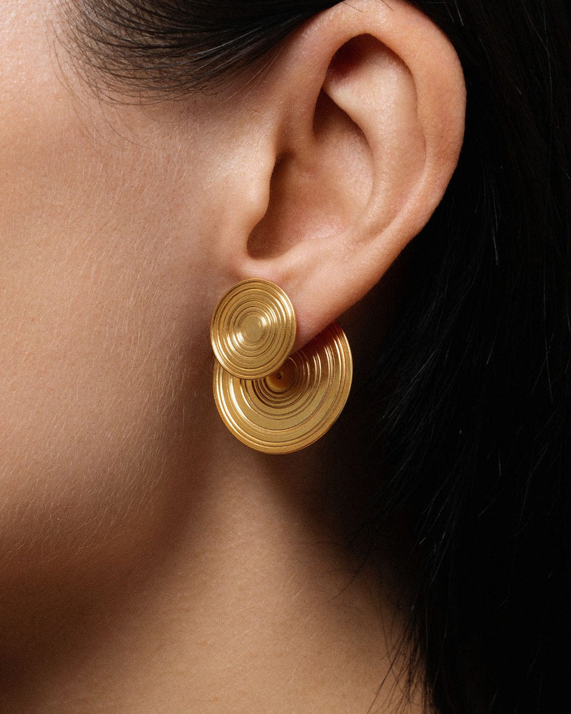 Orbit: Gold Earrings