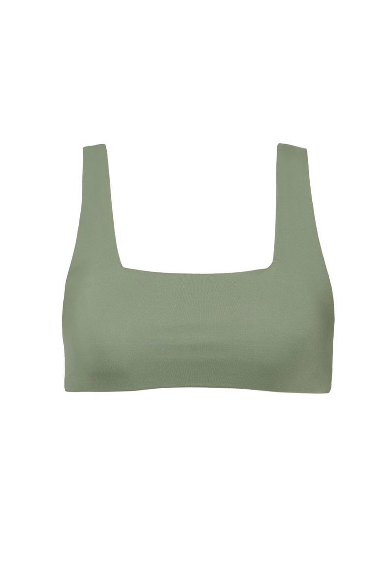 Allegra Bikini Top in Sage Green