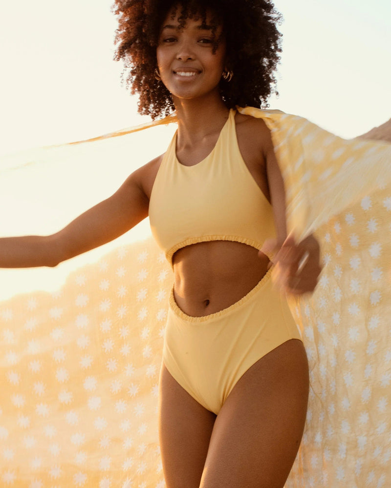 Nath Swimsuit in Sunflower Yellow