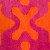 The Splat Rug Pink and Orange