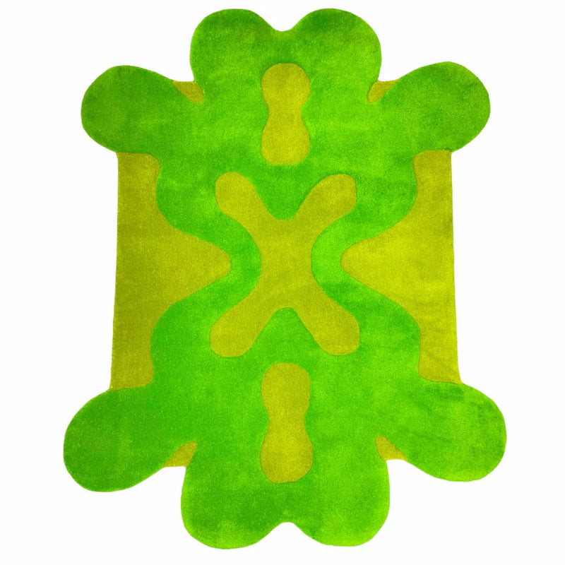 The Splat Rug Green & Lime