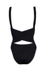 Iris Swimsuit in Midnight Black
