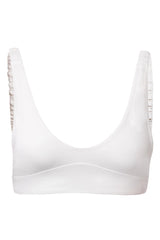 Rosie Bikini Top in Edelweiss White