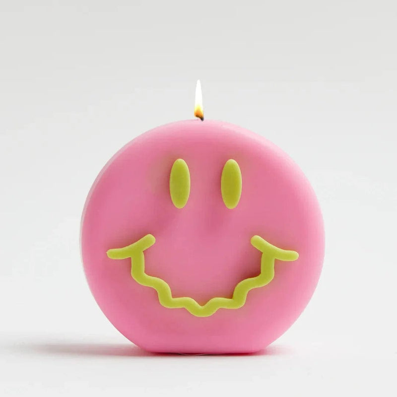 GET WAVEY CANDLE PINK