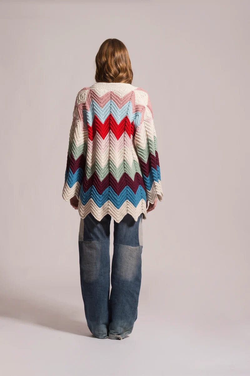 Ziggy hand-crocheted cardigan