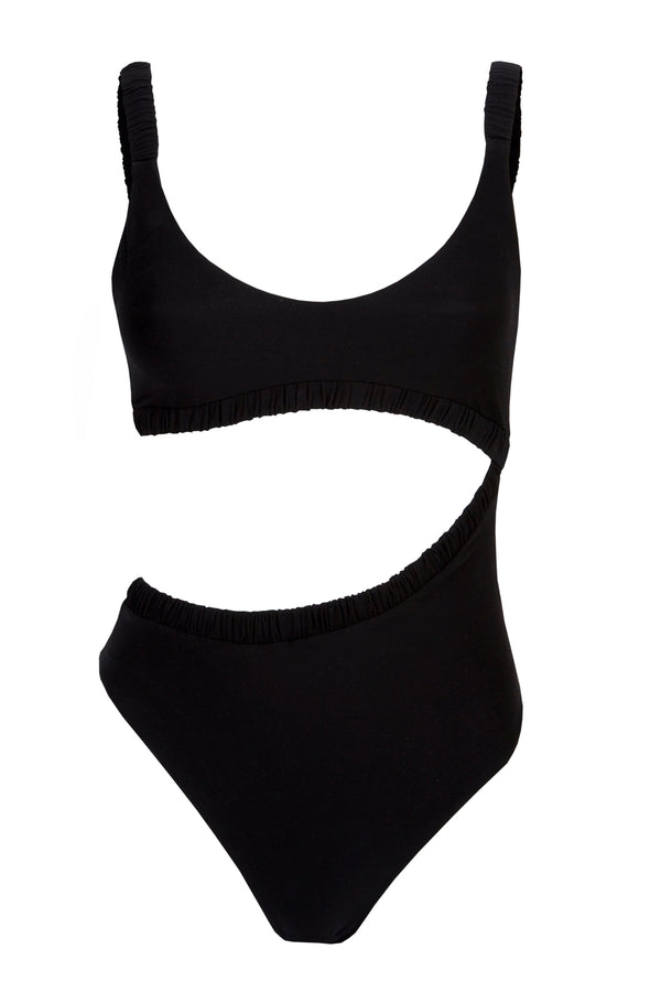 Daphne Swimsuit in Midnight Black