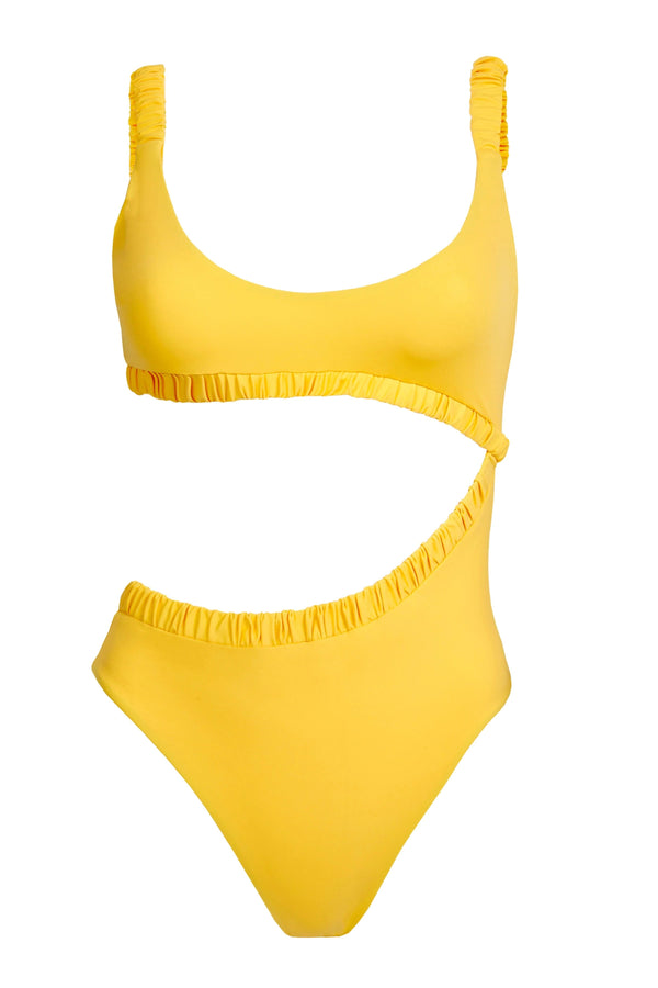Daphne Swimsuit in Sunflower Yellow