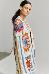 Farrah Crocheted Cardigan