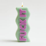 Fuck It Candle Purple