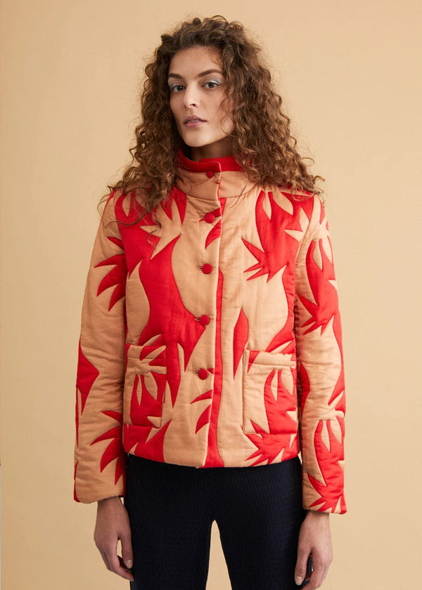 Rocket Jacket Red Palm