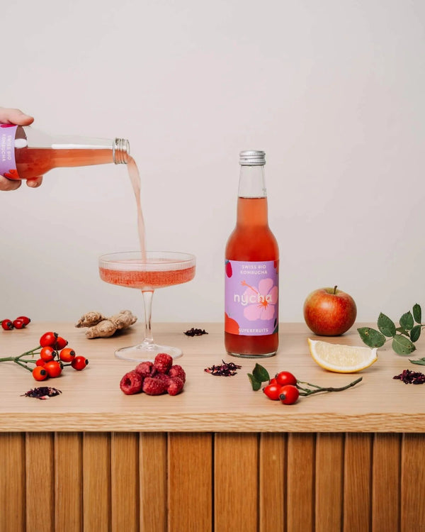 Superfruits Organic Kombucha (16 bottles)