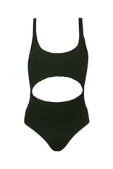 Bonnie Swimsuit in Charcoal Black