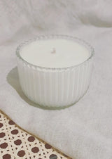 Special Edition Candle in a Ribbed Glass Bowl - 180g