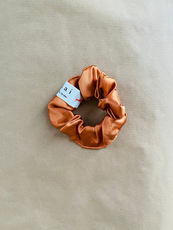 Copper Recycled PET Scrunchy