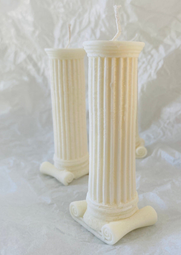Greek Column Handmade Soy Wax Candle