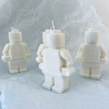 Lego Bougie en Cire de Soja Artisanale - 8 cm 
