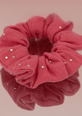 'Le Corail' Scrunchy Made from 100% Organic Cotton