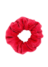 'Le Red Velvet' Organic Cotton Scrunchy
