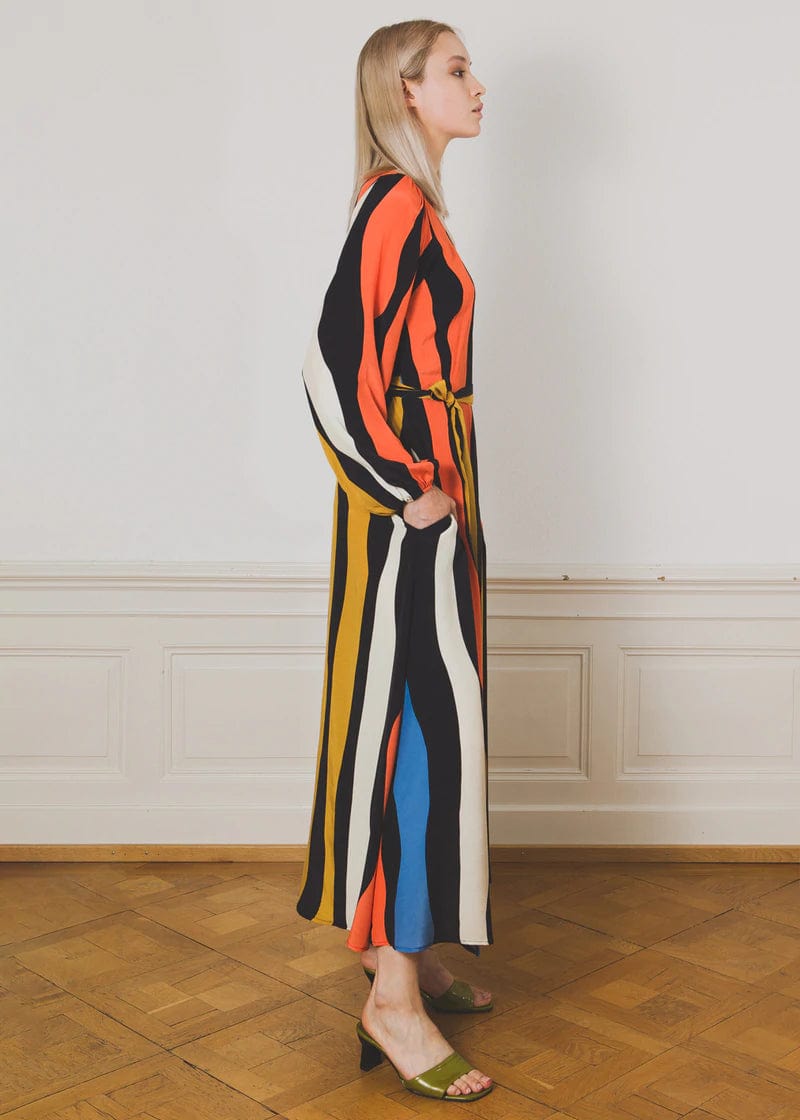 Beatrix Ecovero Multicolor Print Dress