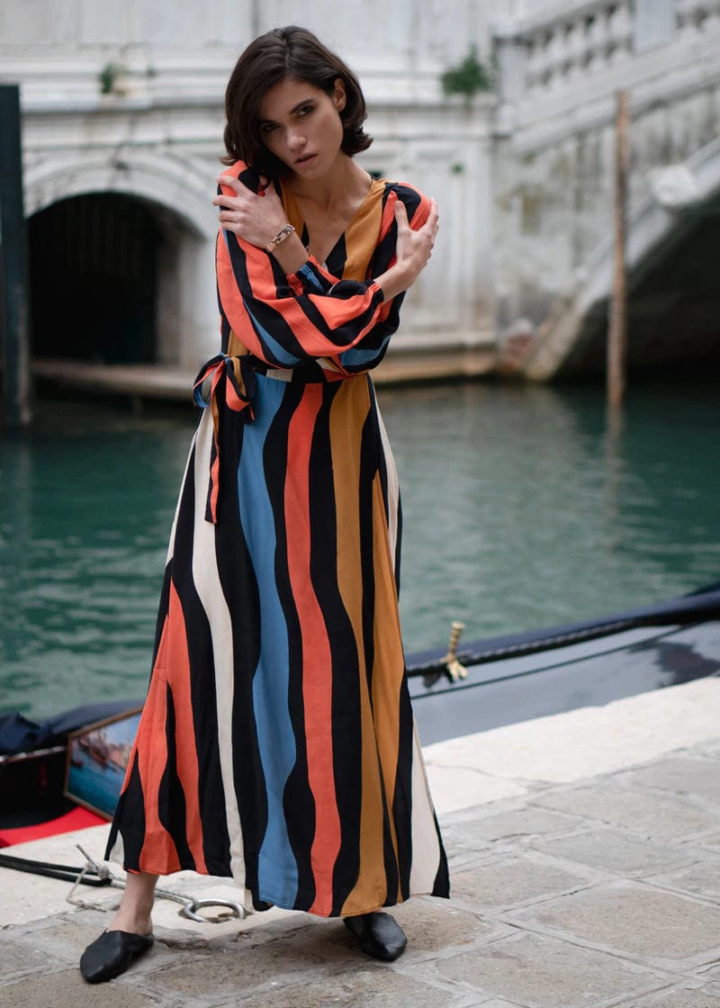 Beatrix Ecovero Multicolor Print Dress