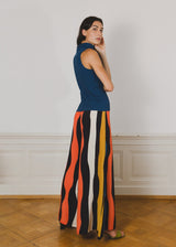 Birkin Ecovero Multicolor Print Trousers