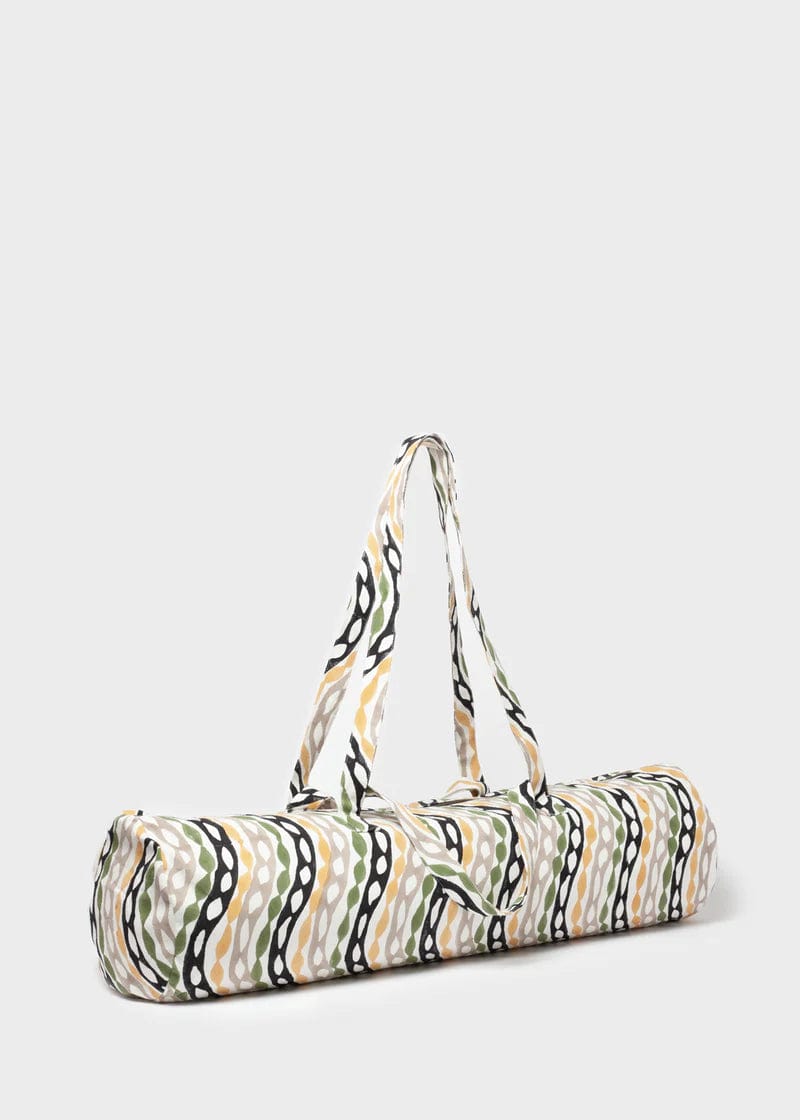 Yoga Organic Cotton Bag Block Print