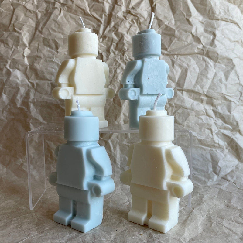 Lego Handmade Soy Wax Candle - 8 cm