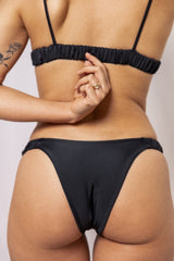 Javi Econyl Bikini Bottom in Black Puma