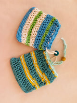 Colorful, Crocheted and Reusable Soap Bag